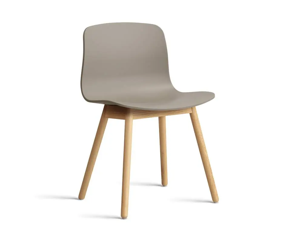 Židle AAC 12 Lacquered Solid Oak, khaki Aktuální