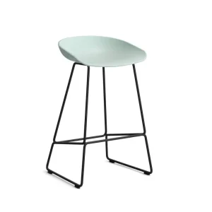 Originální Barová stolička AAS 38 Low, black / dusty mint