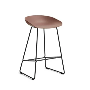 Barová stolička AAS 38 Low, black / soft brick Koupit Online