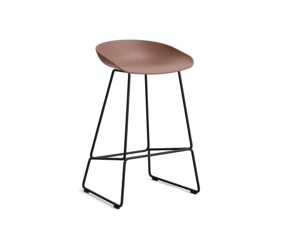 Barová stolička AAS 38 Low, black / soft brick Koupit Online
