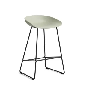 Barová stolička AAS 38 Low, black / pastel green Víkendová Akce