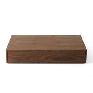 Omezená Nabídka Konferenční stolek Mass Coffee Table Wide w. Drawer, natural walnut
