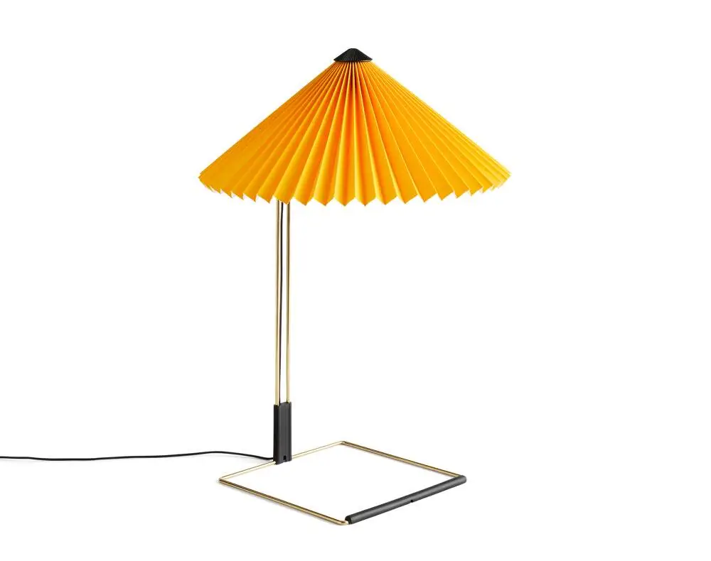 Cenový Hit Stolní lampa Matin 380, polished brass / yellow