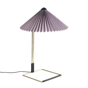Rychlé Dodání Stolní lampa Matin 380, polished brass / lavender