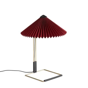 Stolní lampa Matin 300, polished brass / oxide red Expresní Doručení