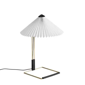 Levný Stolní lampa Matin 300, polished brass / white