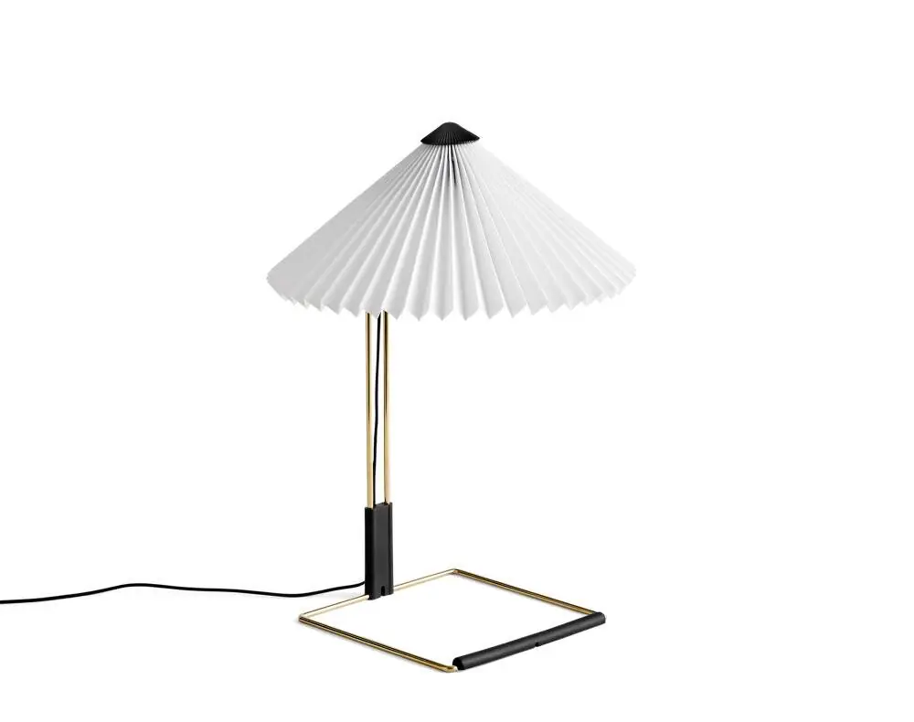 Levný Stolní lampa Matin 300, polished brass / white