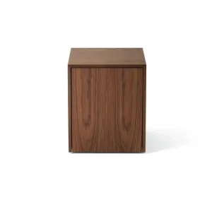Akce Odkládací stolek Mass Side Table w. Drawer, natural walnut