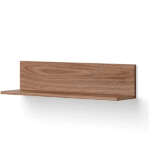 Sleva Police Tana, walnut