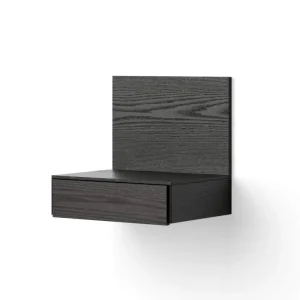 Expresní Doručení Nástěnný noční stolek Tana, black stained oak