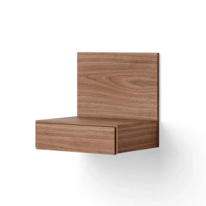 Nástěnný noční stolek Tana, walnut Nízká Cena