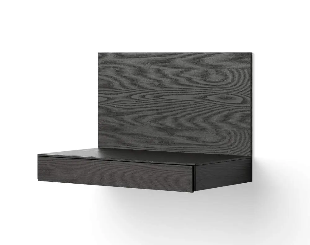 Nejprodávanější Nástěnný stolek Tana, black stained oak