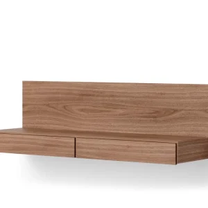 Omezená Nabídka Nástěnný konzolový stolek Tana, walnut