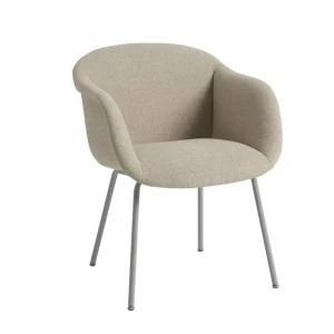 Židle Fiber Soft Armchair Tube Base, Ecriture 240/grey Přímo Od Výrobce