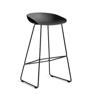 Nízká Cena Barová stolička AAS 38 High Black Steel, black
