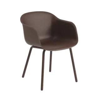 Zahradní židle Fiber Outdoor Armchair, brown red Omezená Nabídka