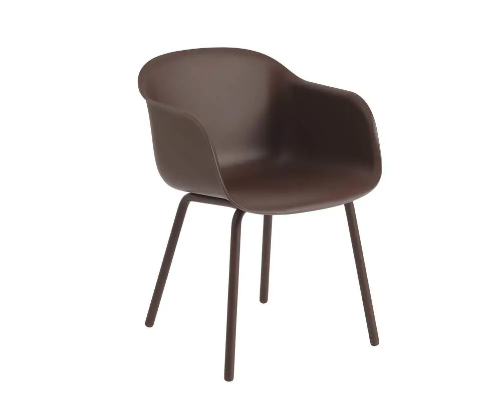 Zahradní židle Fiber Outdoor Armchair, brown red Omezená Nabídka