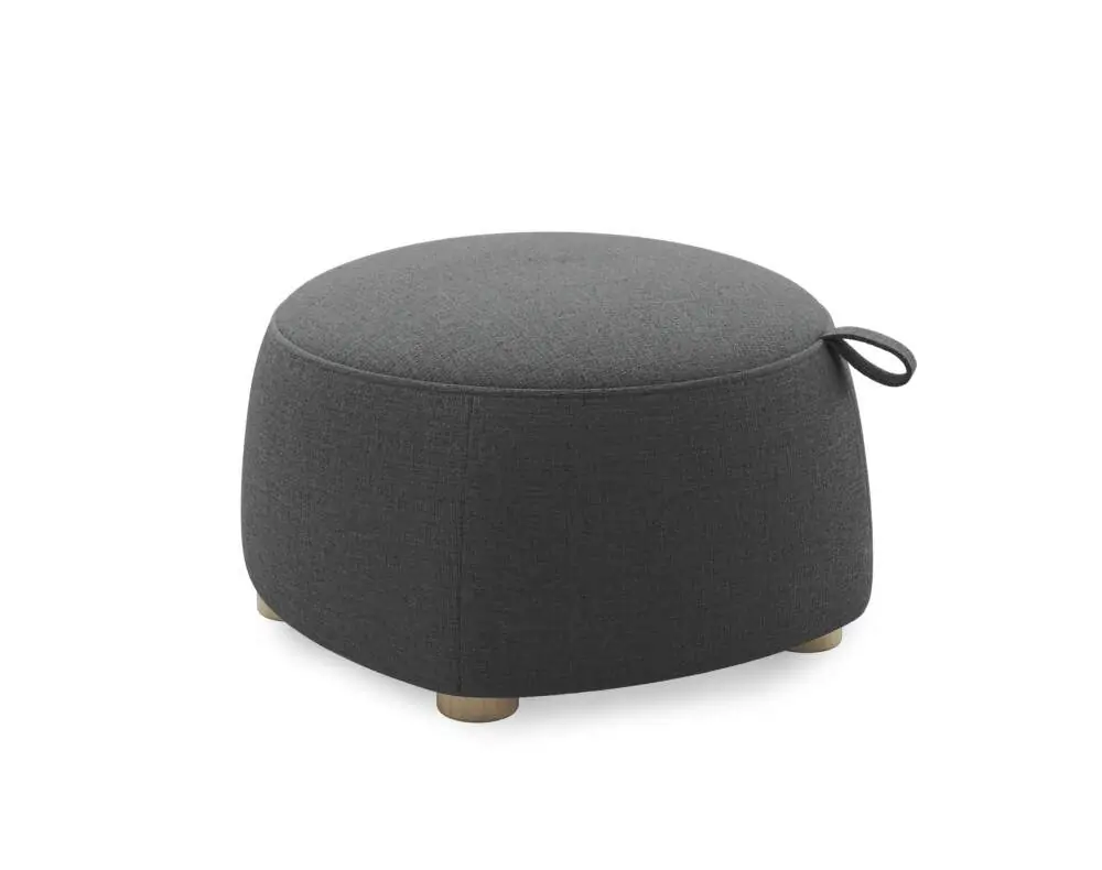 Rychlé Dodání Pouf Gem, Brusvik 08 dark grey