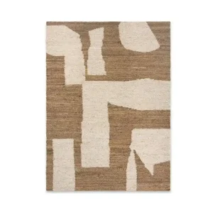 Koberec Piece Rug 140x200, off-white / toffee Výhodná Nabídka