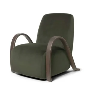 Novinka Křeslo Buur Rich Velvet, pine