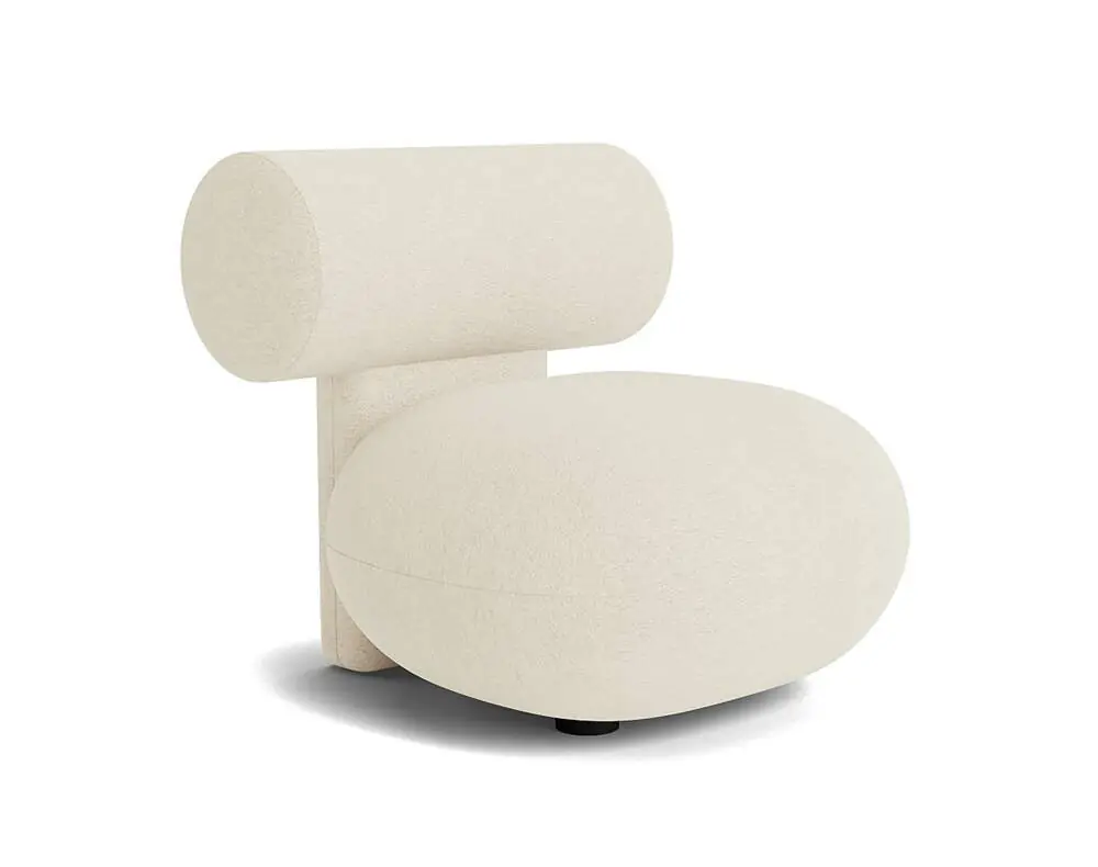 Poslední Šance Křeslo Hippo Full Upholstery, Barnum Bouclé 24