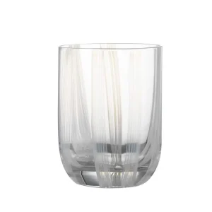 Sklenice Stripe Glass, white stripes Aktuální