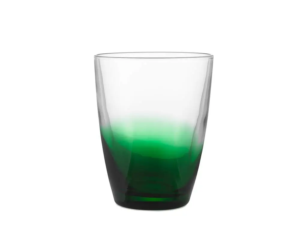 Sklenice Hue Glass, green Výprodej