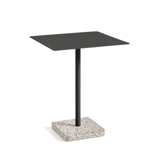 Pouze Dnes Stůl Terrazzo 60x60, grey terrazzo / anthracite