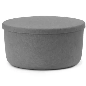 Jen Po Omezenou Doba Pouf Hide Storage Large, grey