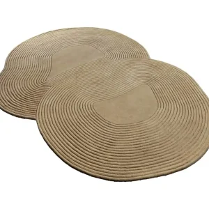 Hit Sezóny Koberec Zen Shaped 180x240, dark beige
