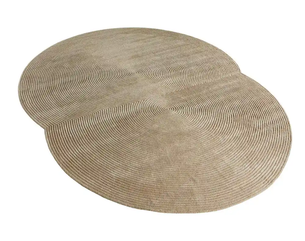 Koberec Zen Rounded 257x330, dark beige Koupit Online