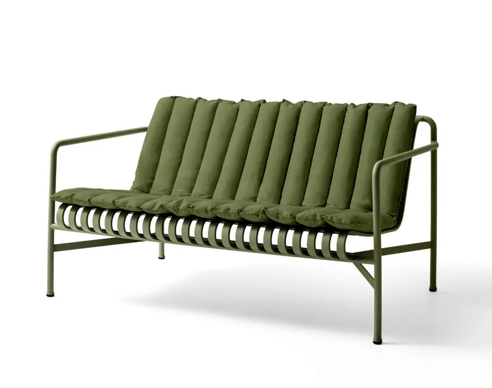 Top Prodej Prošívaný podsedák Palissade Lounge Sofa Soft Quilted Cushion, olive