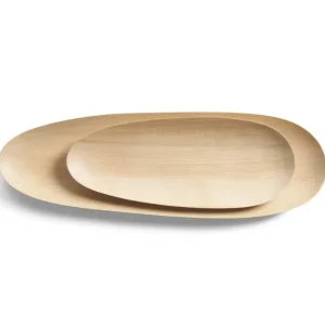 Dřevěné tácy Thin Oval Boards, sycamore Speciální Cena