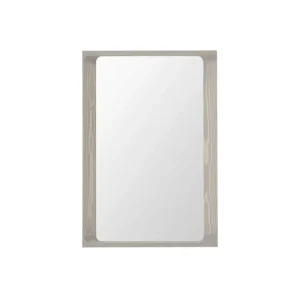 Ověřený Zrcadlo Arced 80x55, light grey