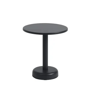 Stolek Linear Steel Coffee Table Ø42, black Vrácení Zdarma