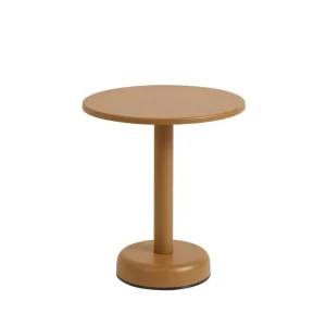 Stolek Linear Steel Coffee Table Ø42, burnt orange Aktuální