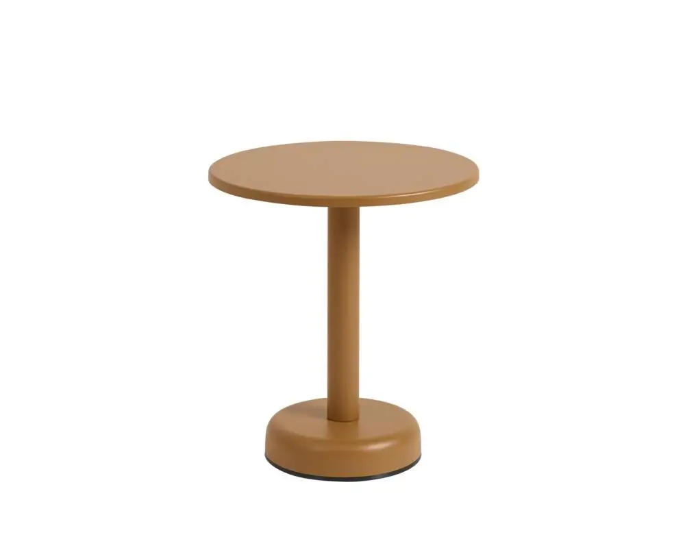 Stolek Linear Steel Coffee Table Ø42, burnt orange Aktuální