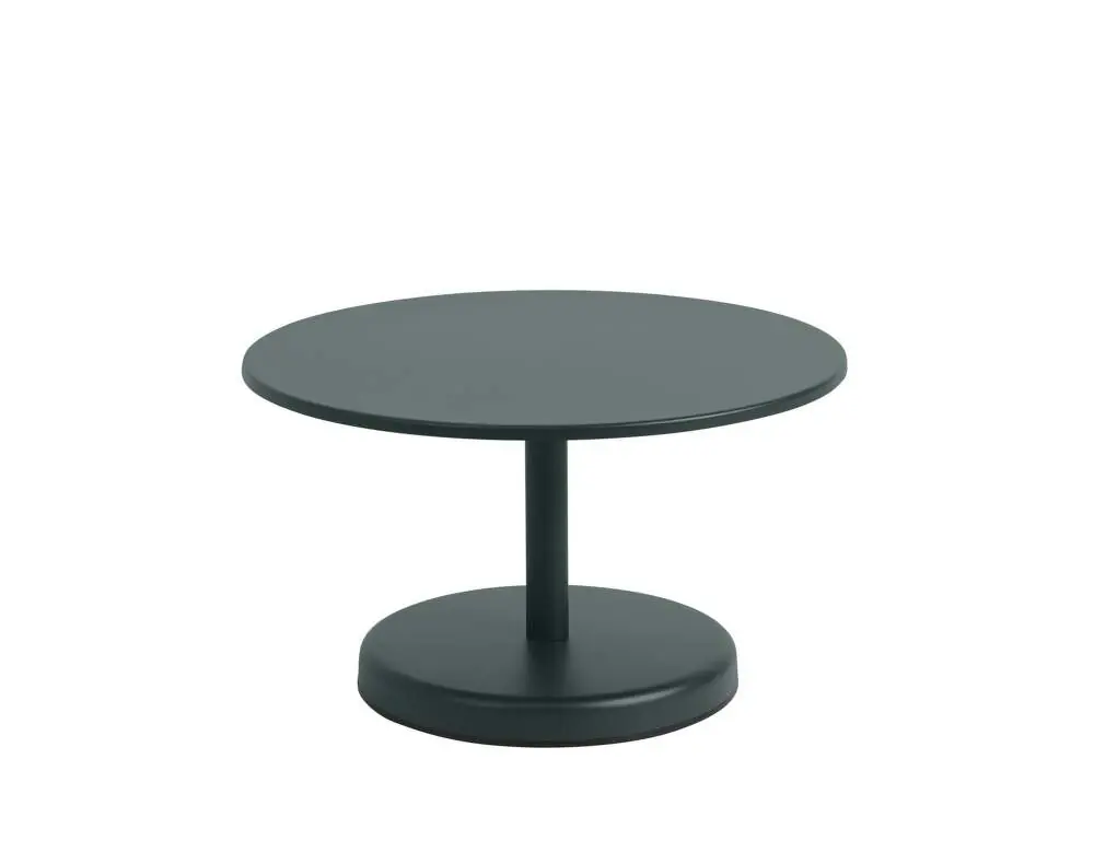 Vysoce Kvalitní Stolek Linear Steel Coffee Table Ø70, dark green