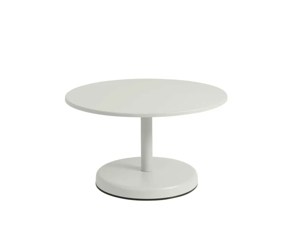 Stolek Linear Steel Coffee Table Ø70, grey Pouze Dnes
