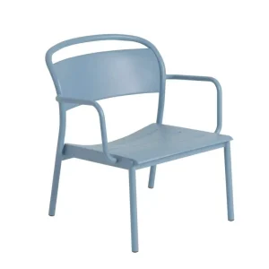 Akce Křeslo Linear Steel Lounge Armchair, pale blue