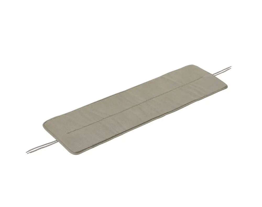 Textilní podsedák Linear Steel Bench 110, light grey Ihned K Objednání