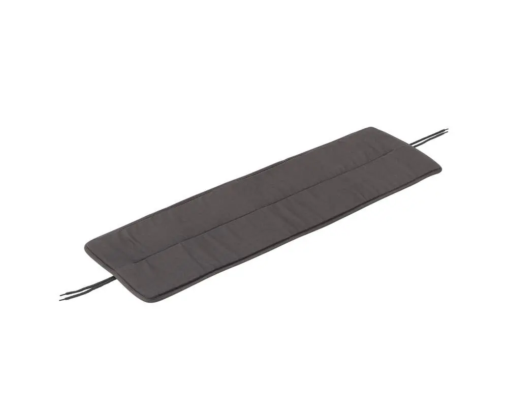 Autentický Textilní podsedák Linear Steel Bench 110, dark grey