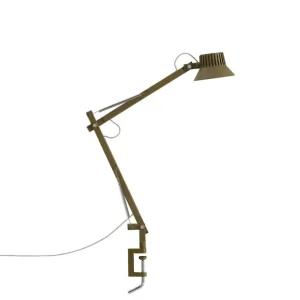 Vrácení Zdarma Stolní lampa Dedicate S2 w. Clamp, brown green