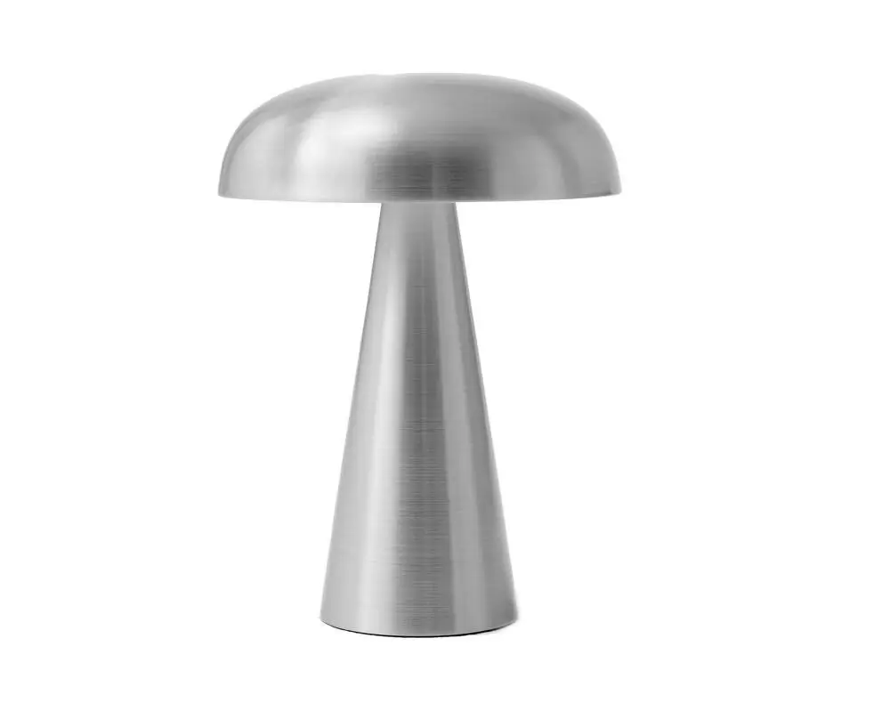 Přenosná lampa Como, aluminium Sleva