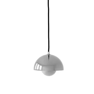 Horká Nabídka Závěsná lampa Flowerpot VP10, chrome-plated