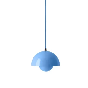 Závěsná lampa Flowerpot VP10, swim blue Autentický