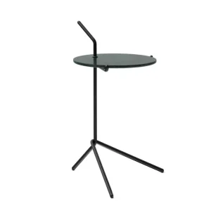 Cenová Bomba Stolek Halten SH9, warm black / Verde Guatemala Marble