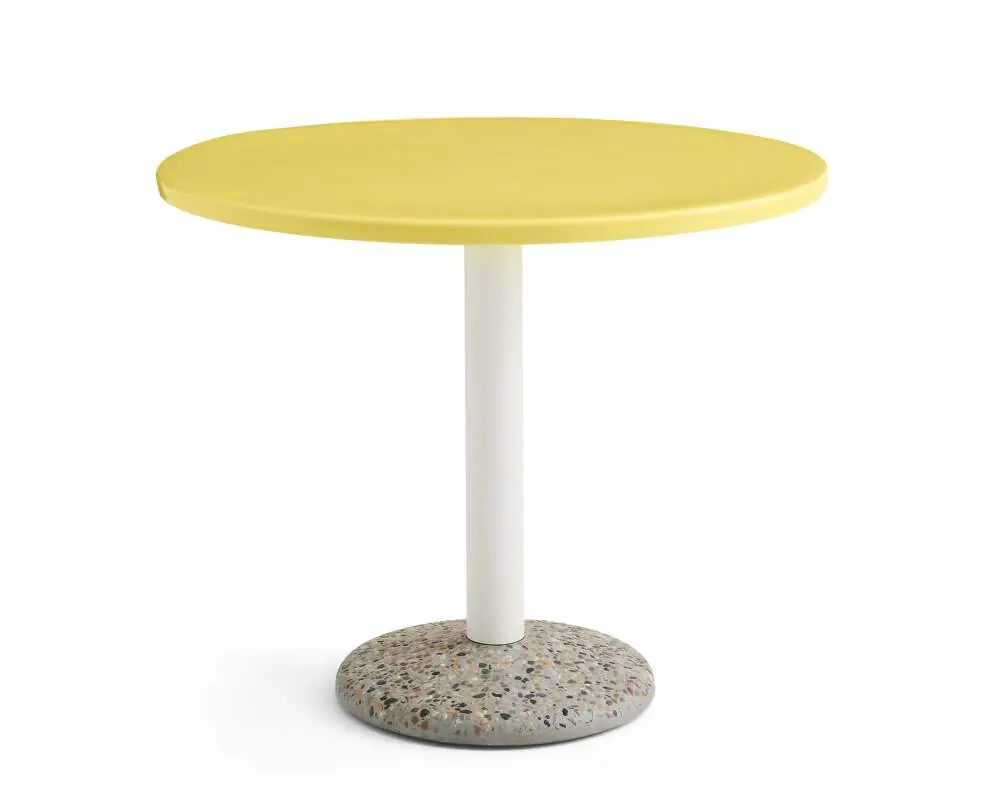 Víkendová Akce Stůl Ceramic Ø90, bright yellow