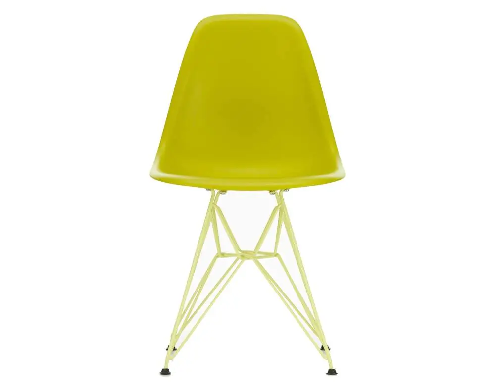 Židle Eames DSR RE, mustard/citron Sleva