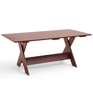Finální Výprodej Jídelní stůl Crate L180, iron red